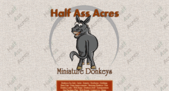 Desktop Screenshot of donkeys-for-sale.com