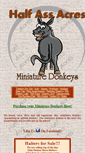 Mobile Screenshot of donkeys-for-sale.com